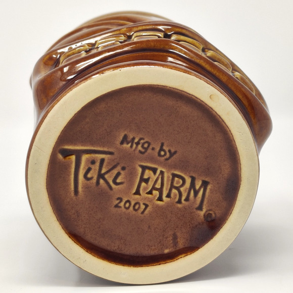 2007 Tiki Farm Big Ol' Tiki Bash Ceramic Mug Souvenir Limited Ed Derek Yaniger - Picture 14 of 16
